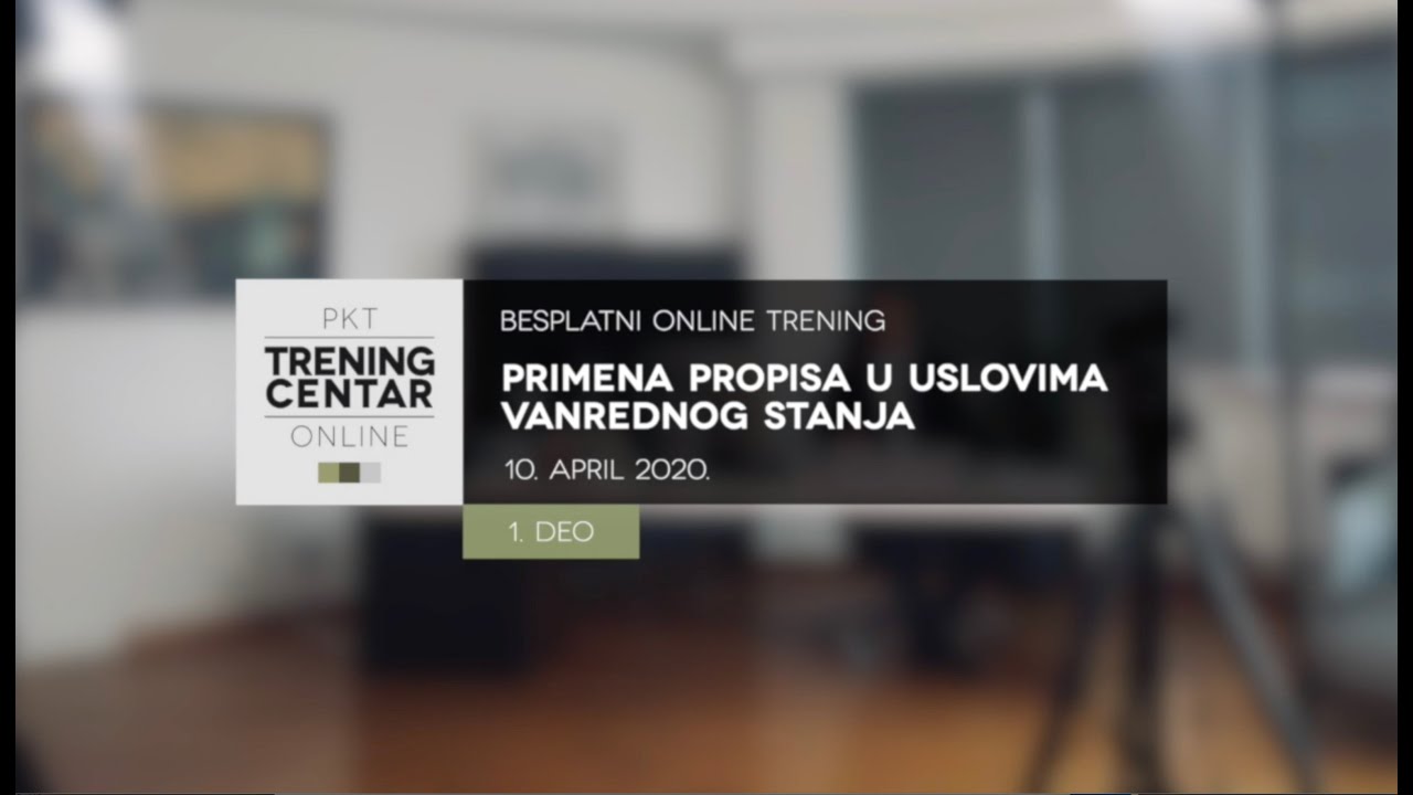 Primena propisa u uslovima vanrednog stanja - Poreska kancelarija Tatić